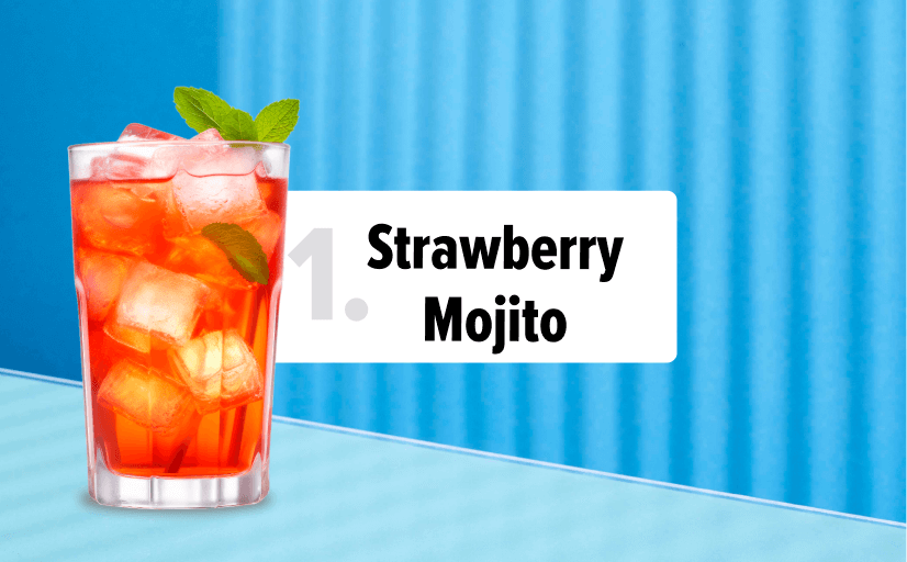1. Strawberry Mojito